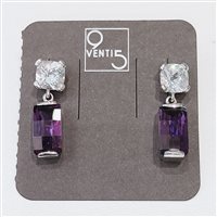 Orecchini Vidali Gioielli Donna in Argento Zircone ORAR-104-34 - ORAR-104-34